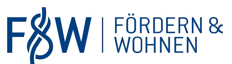 f & w fördern und wohnen AöR Logo